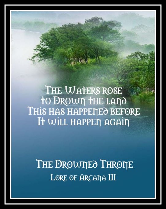 the water rose
